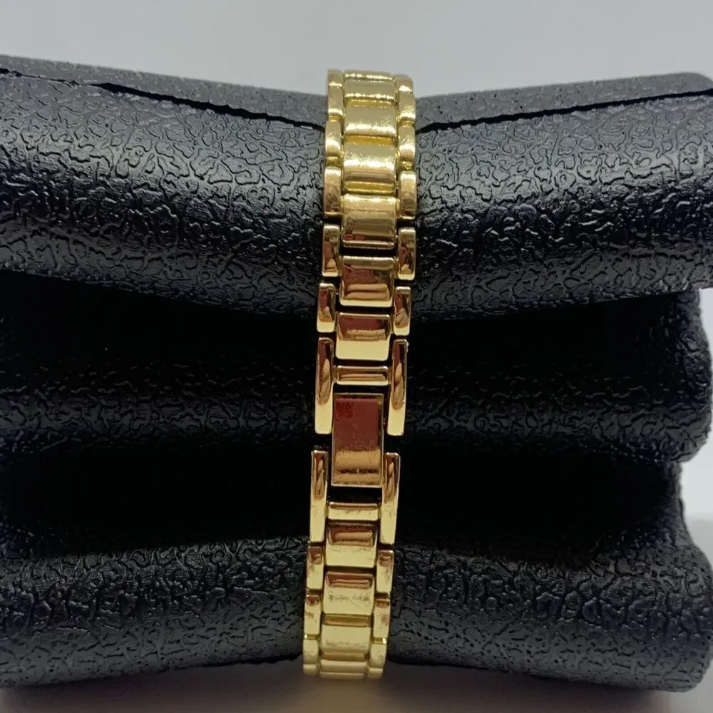 Charter Club 100087896BX Women's Gold-Tone Bracelet Analog Dial Watch NWC43